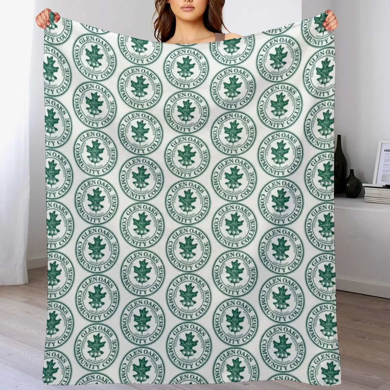 

Glen Oaks Community College Throw Blanket Tourist Nap christmas gifts Sofa Throw Blankets