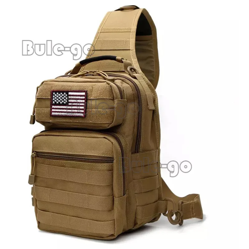 Imagem -02 - Bolsa de Ombro Molle de Náilon Militar Tática Camuflagem para Acampamento Caminhada Caça Material para Trilhas