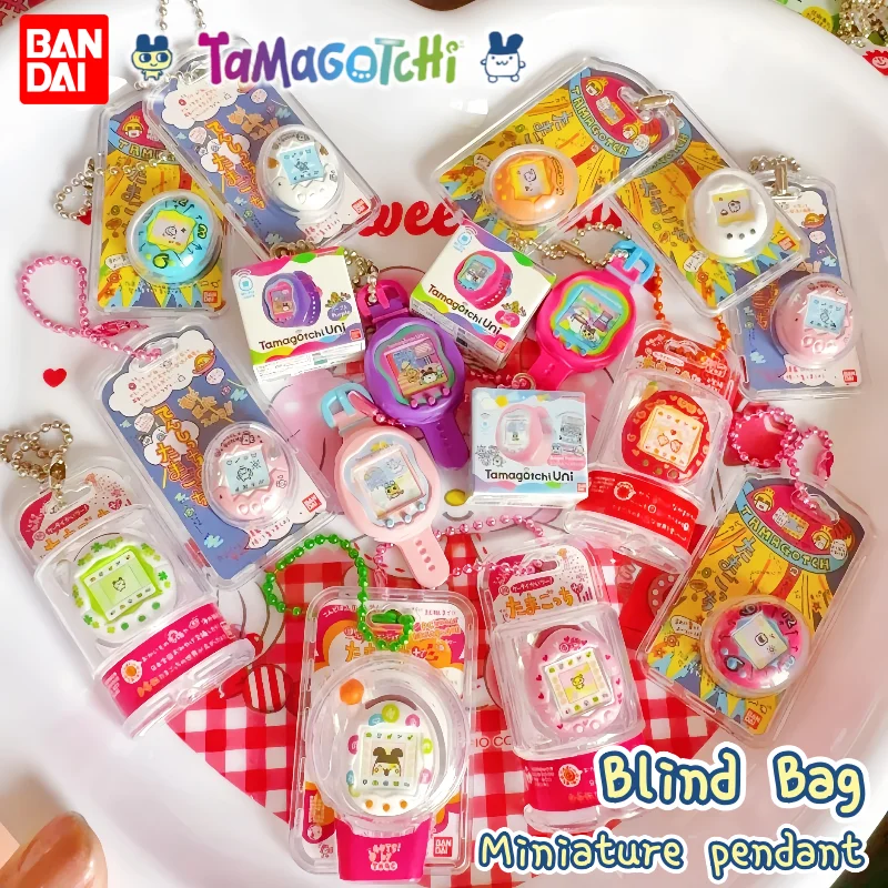 

Bandai Tamagotchi, миниатюрная слепая сумка, волна 02, кавайная конфета, игрушка, кулон, загадочный брелок, декор, милый сюрприз, коллекционный подарок