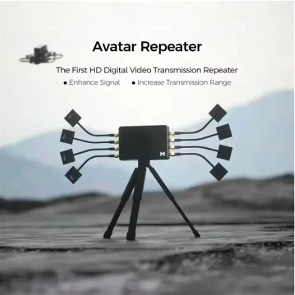 

HawkSpeed CADDX Walksnail Avatar Repeater Повышенный сигнал на большие расстояния Репитер передачи видео высокой четкости