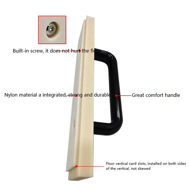 ABLQ Tapping Block For Vinyl Plank Flooring Install Flooring Tapping Block With Big Handle Lengthen Floor Tools