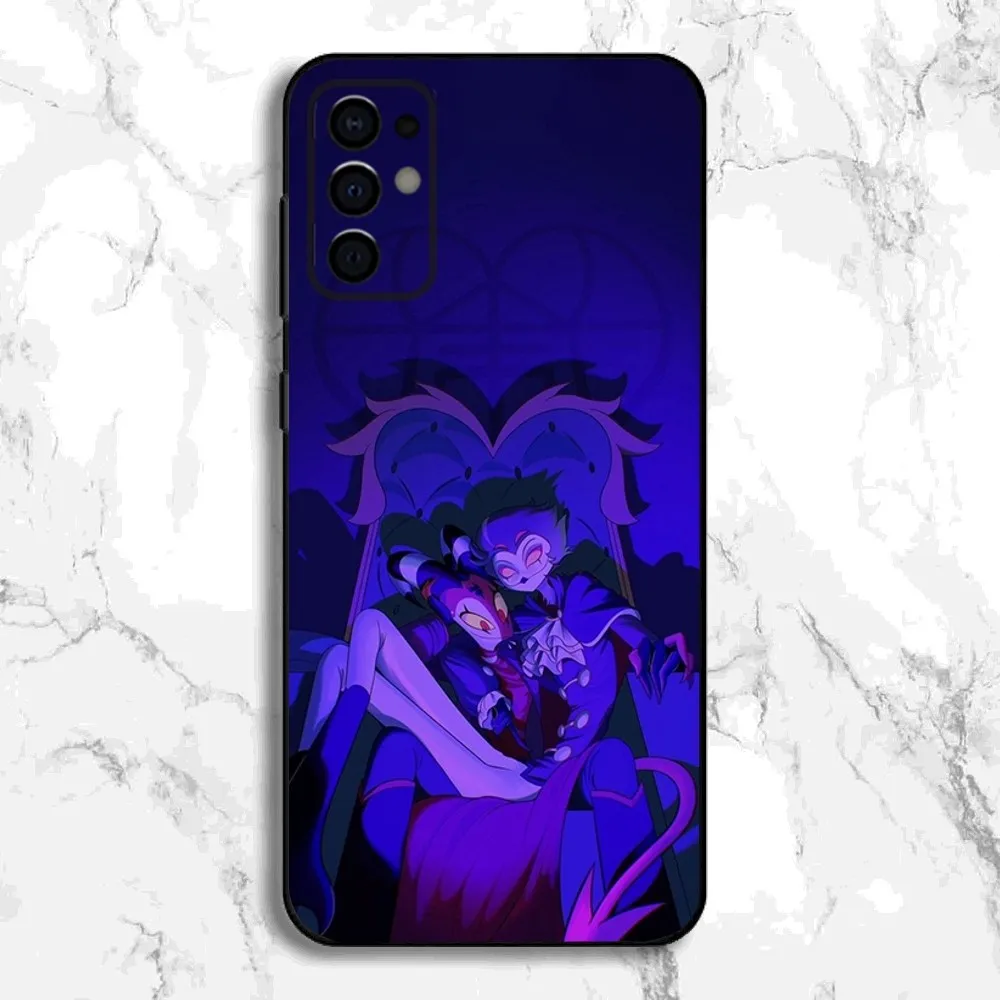 H-Helluva Boss Phone Case For Samsung S24,S21,S22,S23,S30,Ultra,S20,Plus,Fe,Lite,Note,10,9,5G Black Soft Cover