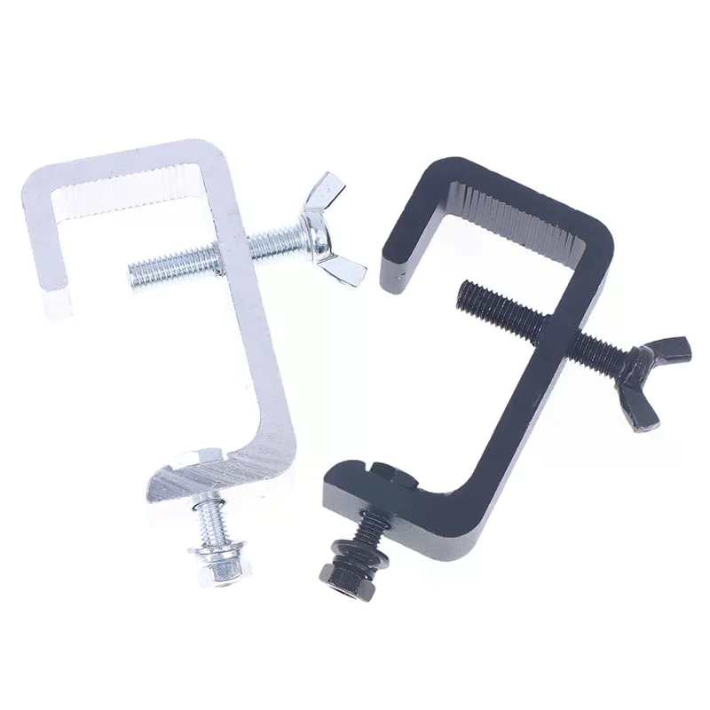 15-41mm Pipe Square Tubes Clamps Aluminum Alloy Clamp Truss Mounting Hooks For Stage Lighting Effects Fair Event Disco