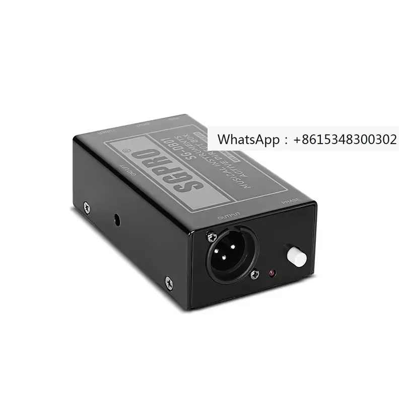 

Ground Lift sgdb01 Active Direct Box for Guitar Bass Guitar Keyboard Live Performance or Studio