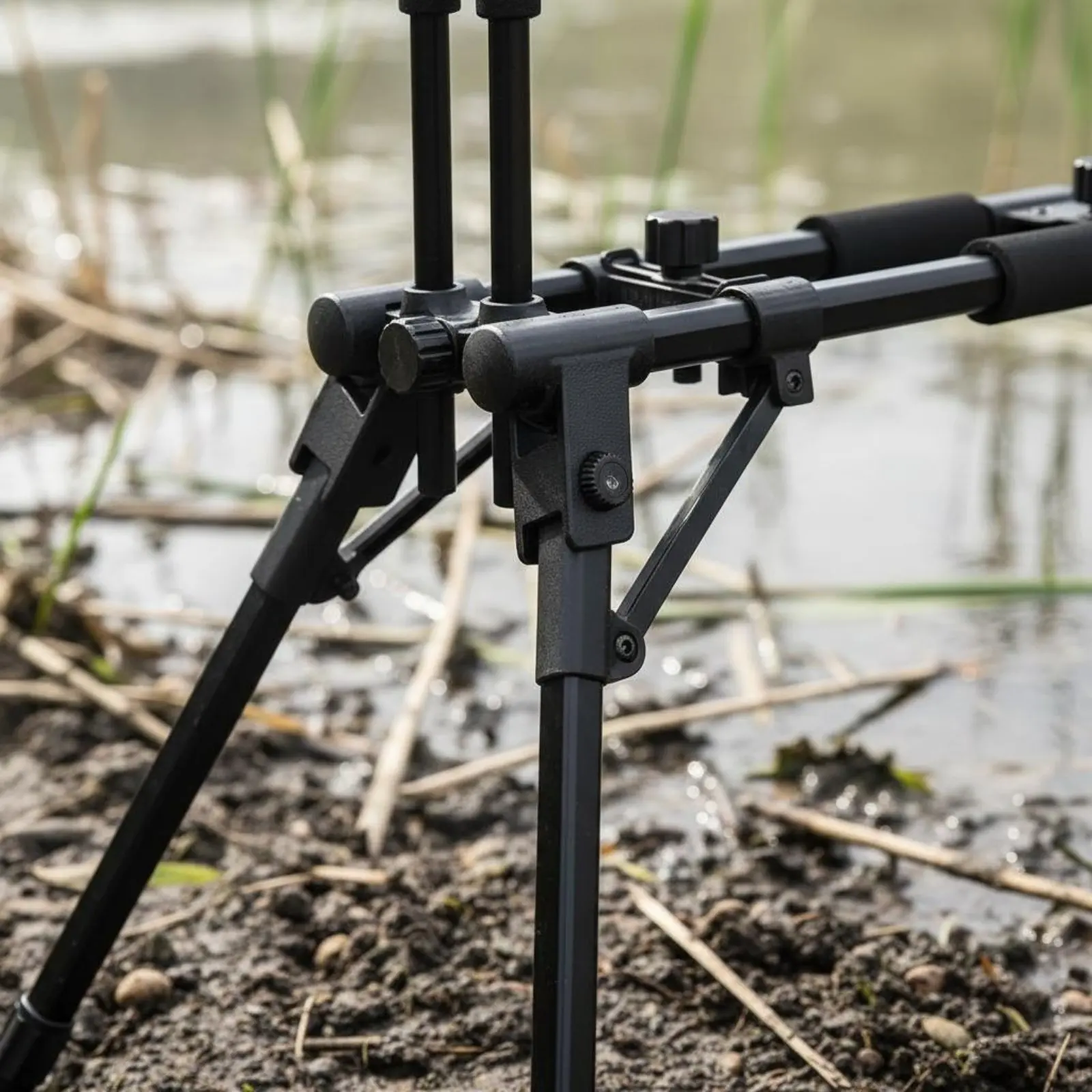 Multi Rod Holder Stand Compact Adjustable Fishing Rod Rack