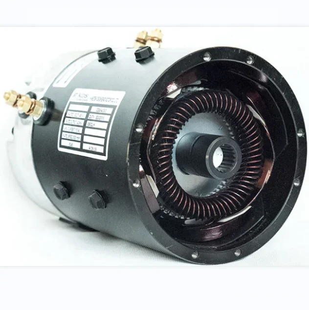 

Factory Manufacture Electric Brushed DC Motor 48V 72V 3.8KW 4KW 6.3KW Curtis DC Motor