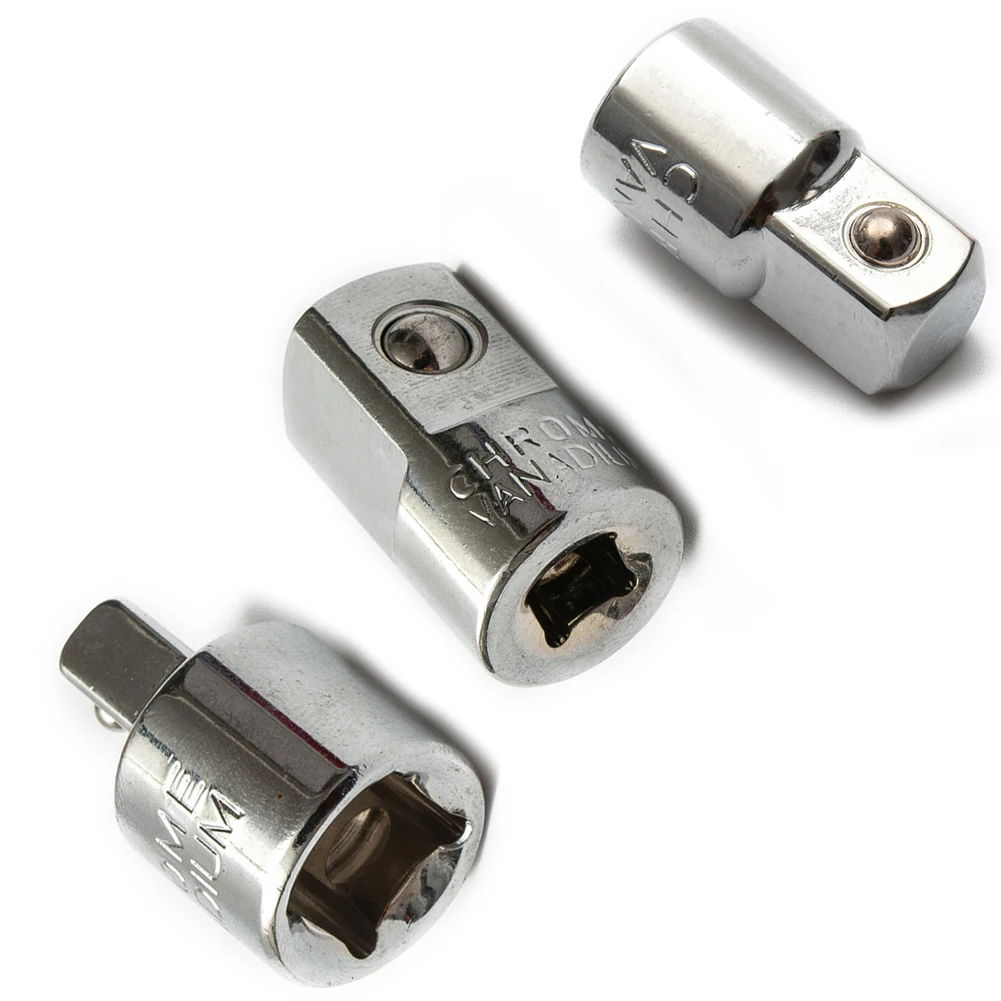 

3pcs/set 1/4 3/8 1/2inch Female To Male Drive Socket Spanner Converter Wrench Adapter For Impact Drivers Accessory
