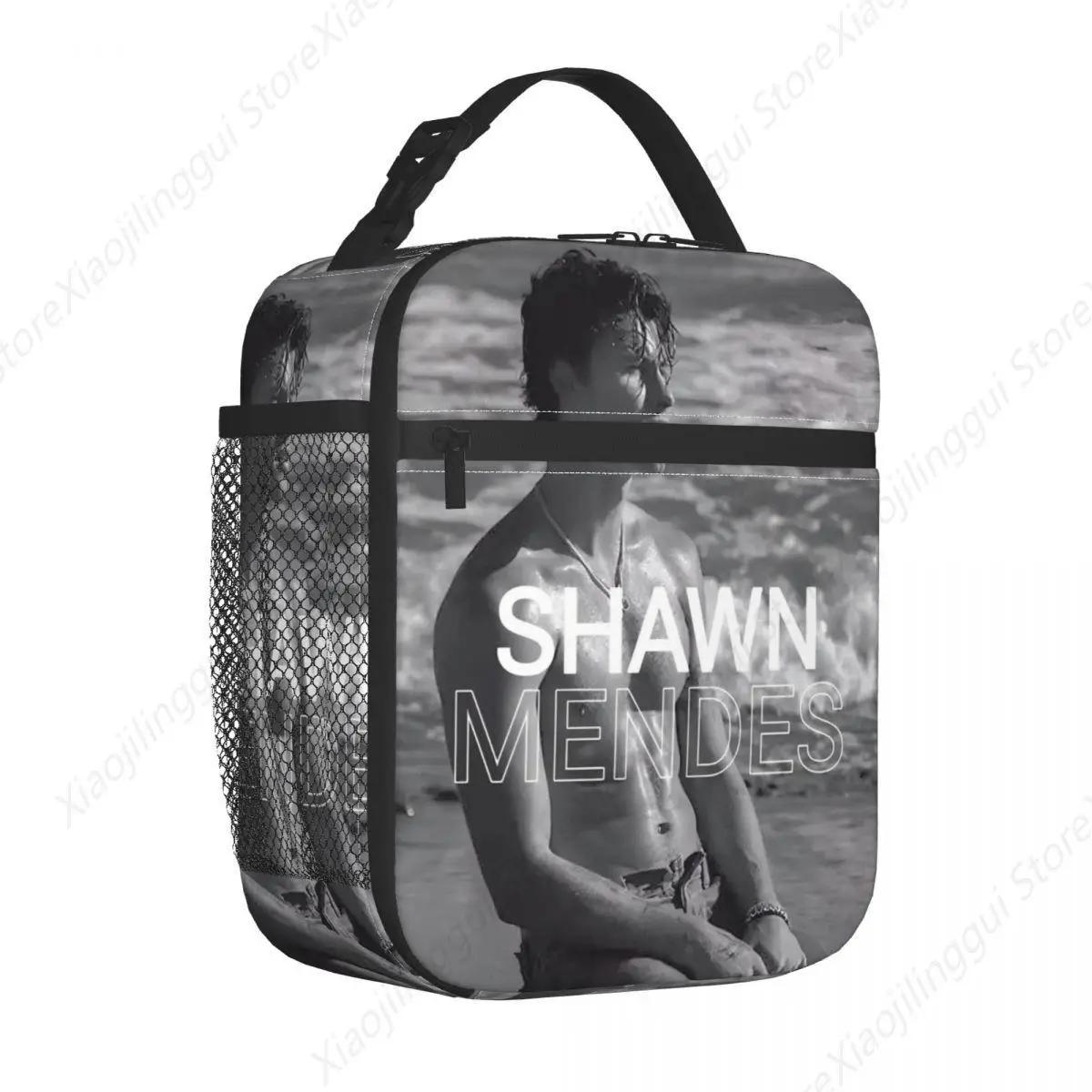 Insulated Lunch Box Cool Singer Shawn Mendes Product Pop Rock Storage Food Box Ins Style Thermal Cooler Bento Box For School