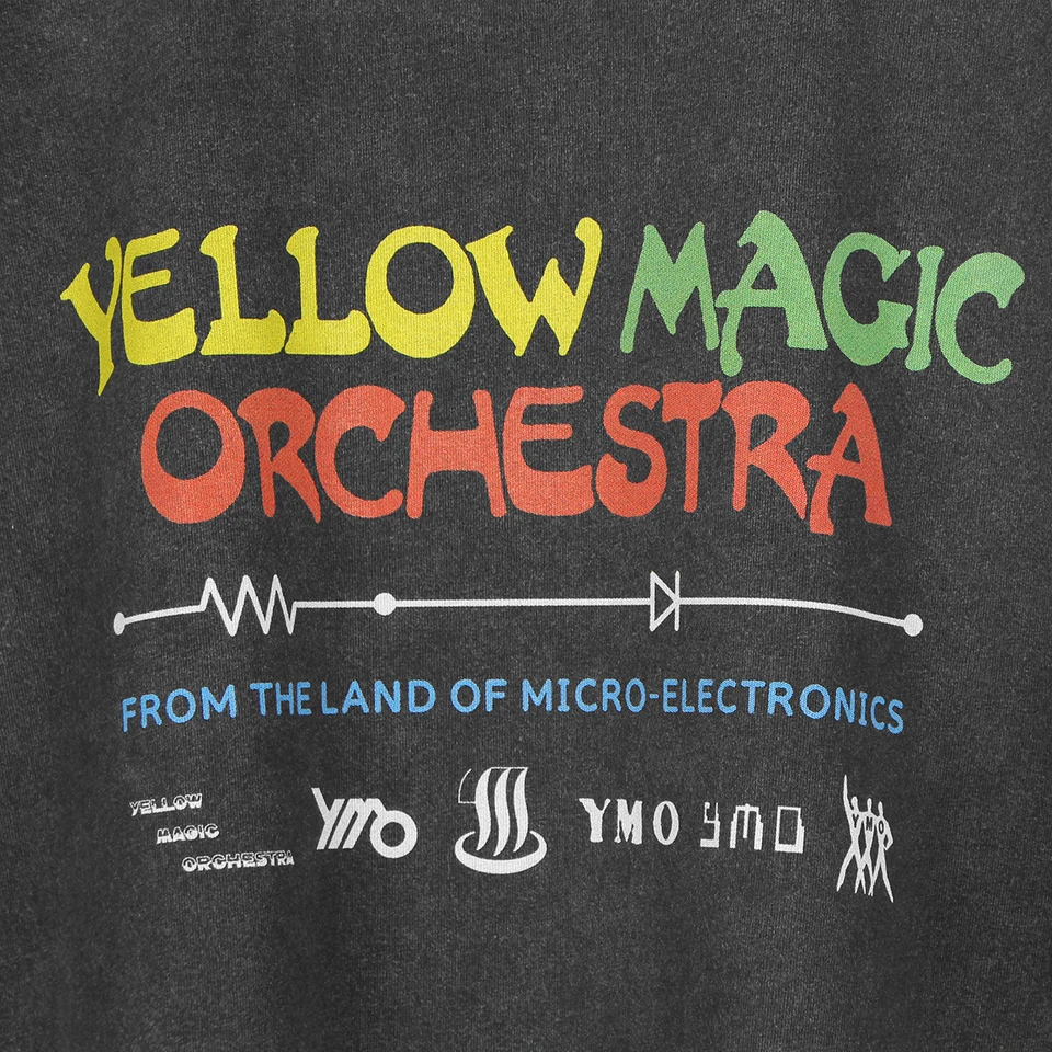 YMO XXLサイズ Tシャツ イエローマジックオーケストラ パスザピーズ イエローマジックオーケストラTシャツ | 東京 アメ横ウェルカムモール