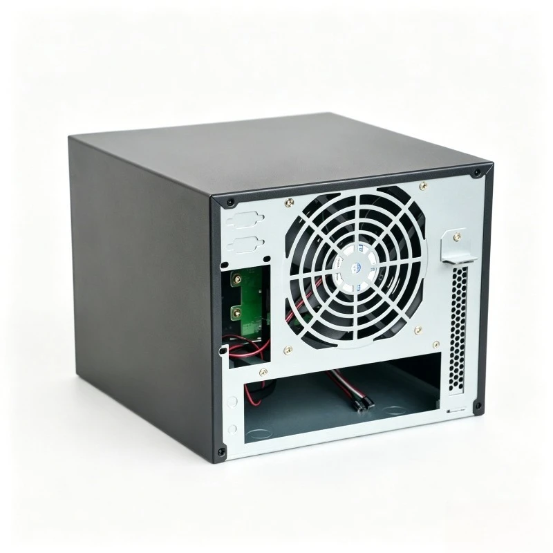 NAS Storage Chassis 4 Bay Hot Swap Hard Drive Bays Mini ITX Server Case Aluminum Front Panel For Home Data Backup