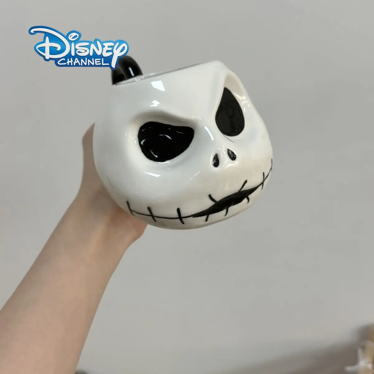 Disney Christmas Night Fright Jack Ceramic Mug Cartoon Home Desktop Decoration Office Drinking Coffee Mug Halloween Decoration