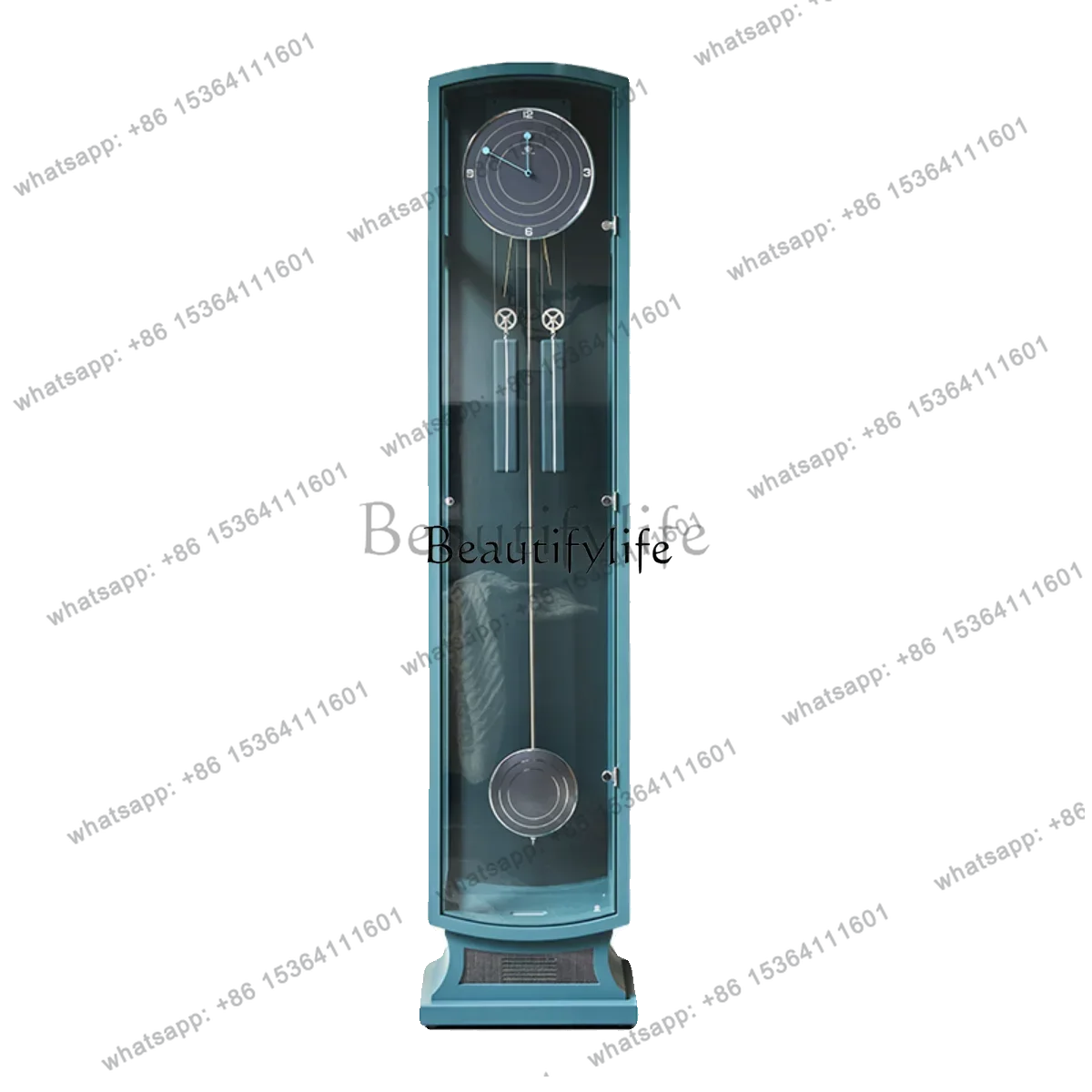 XX59Modern simple and stylish floor clock, living room home smart music timekeeping decoration ornament