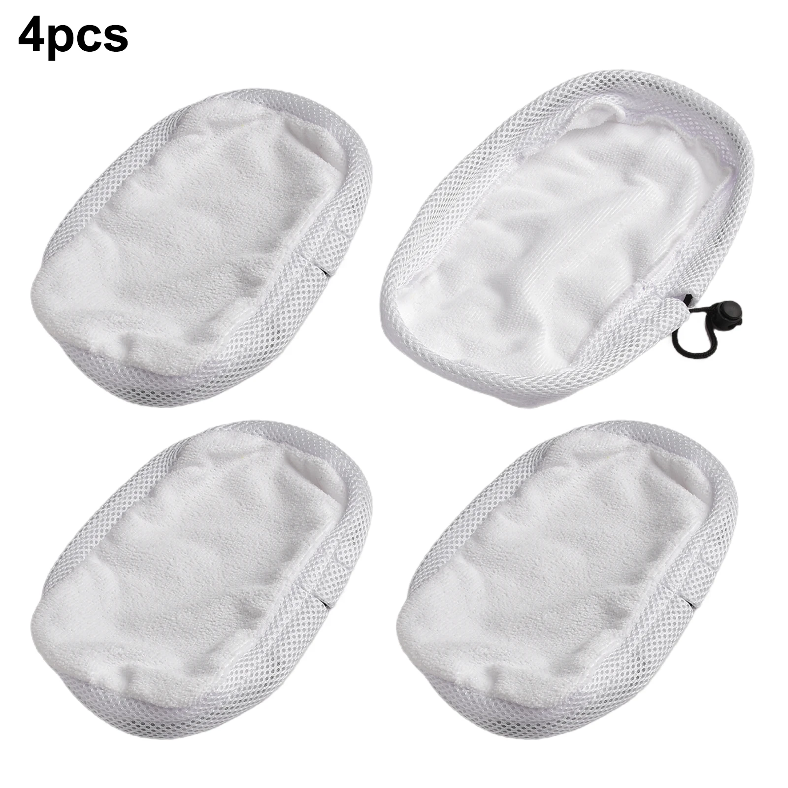 4pcs For Morphy for richards 720020 720021 720502 9in1 for Steam Cleaner Mop Cloths Pads Dry And Wet Usage Mop Cloths Pad Floor