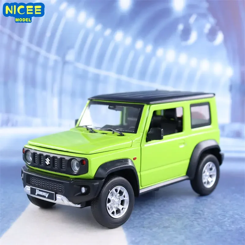 

1:18 SUZUKI Jimny Alloy Car Model Diecast Metal Toy Off-Road Vehicles Car Model Sound and Light Simulation Kids Gifts H10