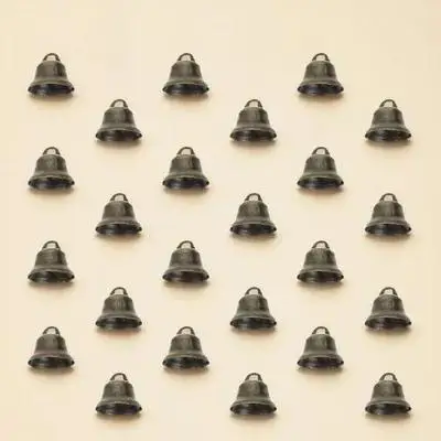 

Copper Bells Sturdy Durable Home nament Xmas Tree Bag Key Decorations Mini Fairy Lights Bronze Christmas Outdoor Small