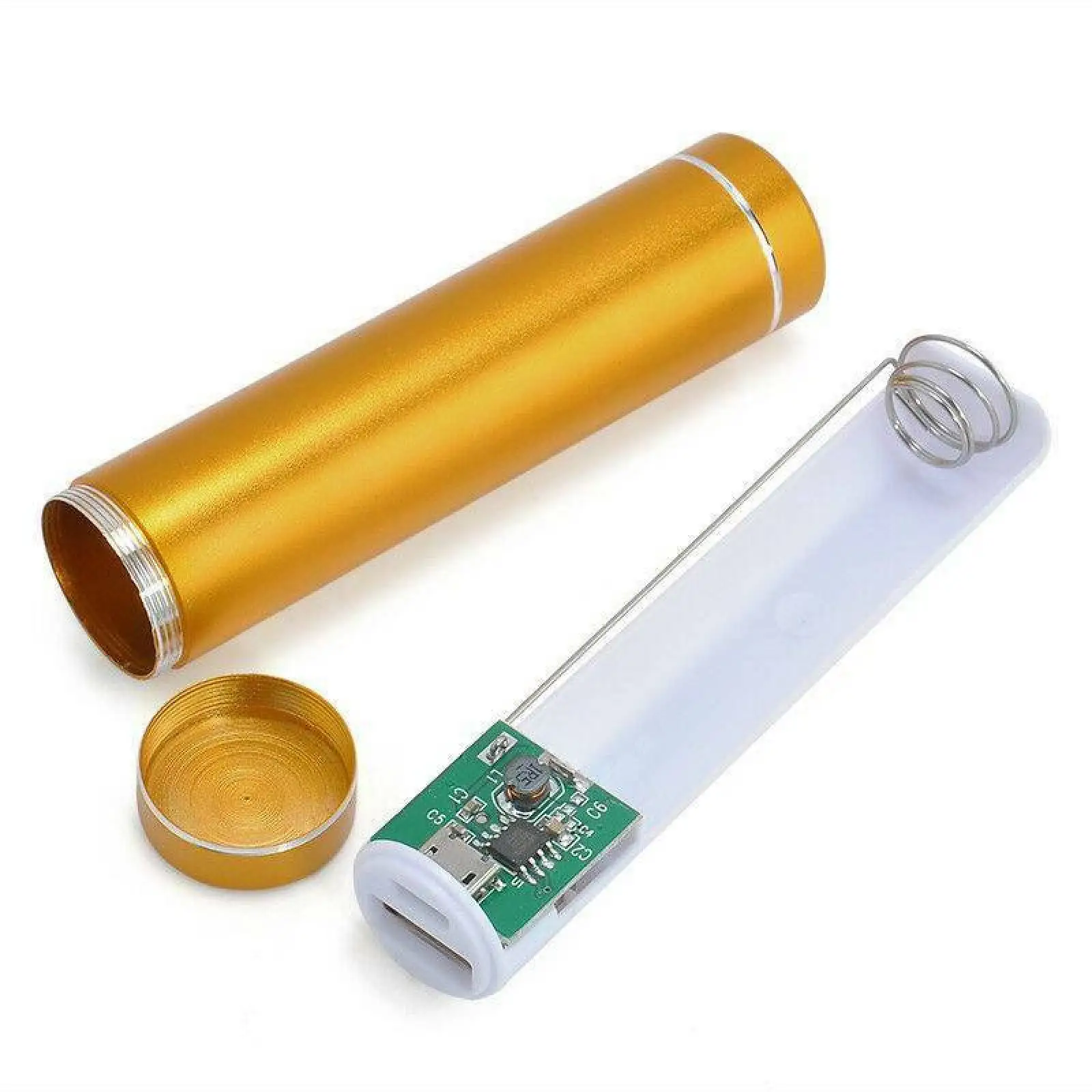 1 шт. для аккумулятора 18650, внешний аккумулятор, чехол для хранения, бесплатный сварочный костюм, аккумулятор 5 В, 1 А, внешнее зарядное устройство USB для смартфона