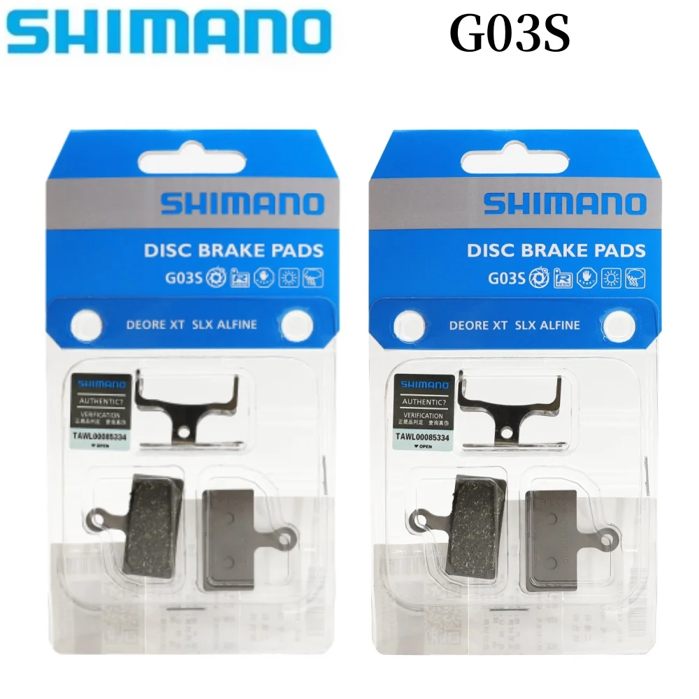 

Shimano G03S MTB Bicycle Resin Brake Pads for DEORE XT SLX M6000 M7000 M8000 M987 M985 M785 M675 M666 M615 RS785 Bike Brake Part