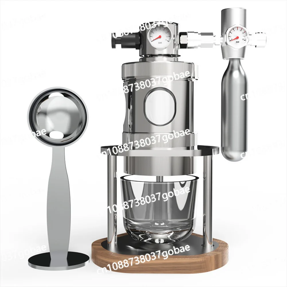 Pneumatic coffee machine Outdoor portable espresso machine