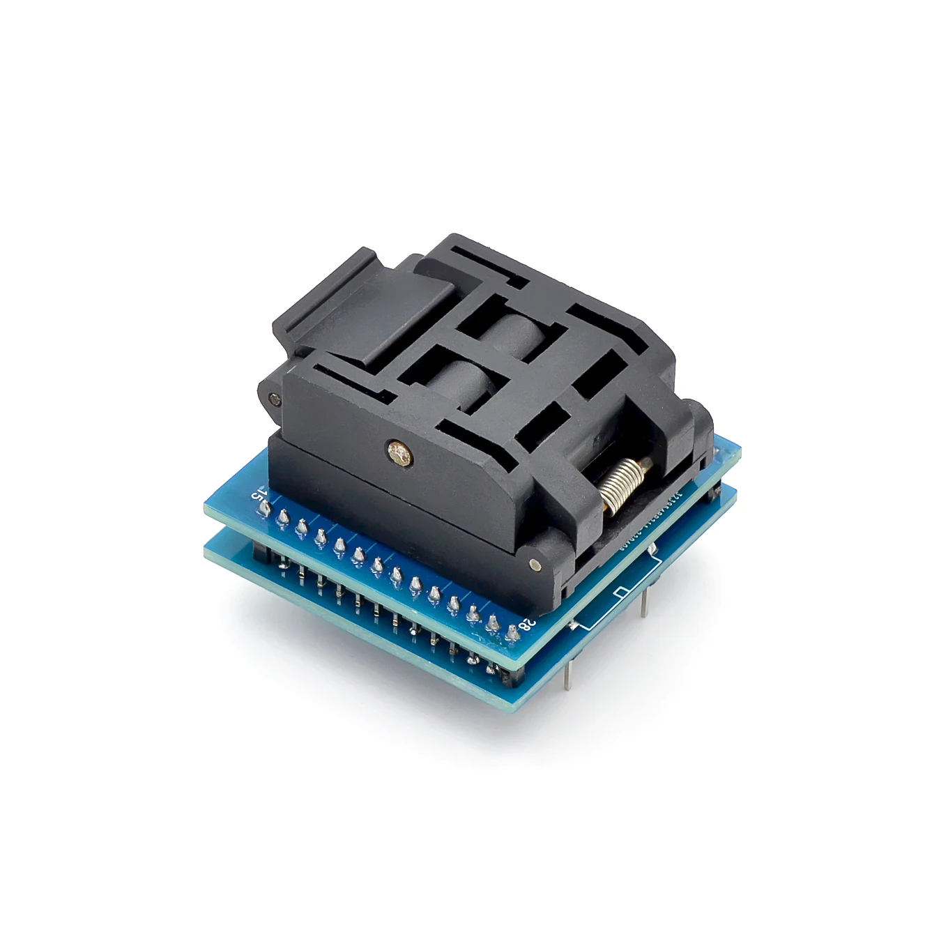 TQFP32 QFP32 a DIP28 IC Programmer Adapter Chip Test Socket Burning Seat circuiti integrati