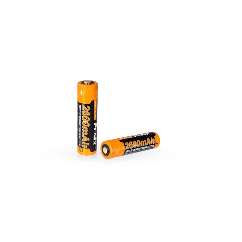 Imagem -03 - Bateria Recarregável Li-ion Fenix Arb-l182600 3.6v 2600mah 18650