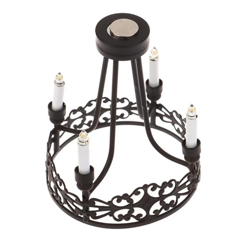 

Bedroom Ceiling Lamp Model Realistic Vintage Life Scene Doll House Pretend Game