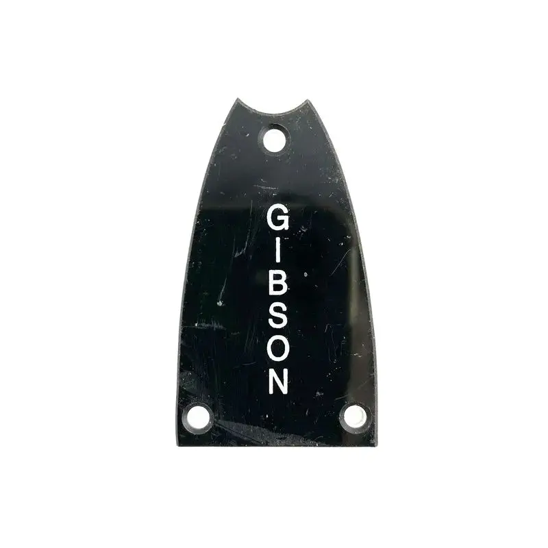 【Made in Korea】1 Piece SG Guitar Trussrod Cover Epi Original Black Color Plastic Standard Screw Size and Distance