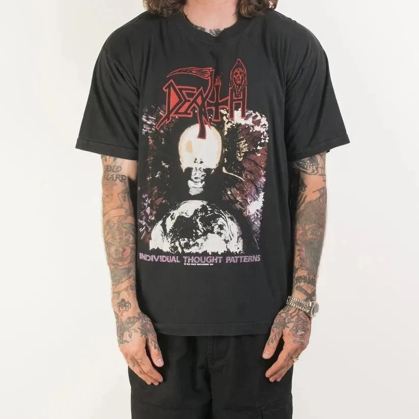 Death Individual Thought Patterns tour concert short sleeve shirt S-5XL