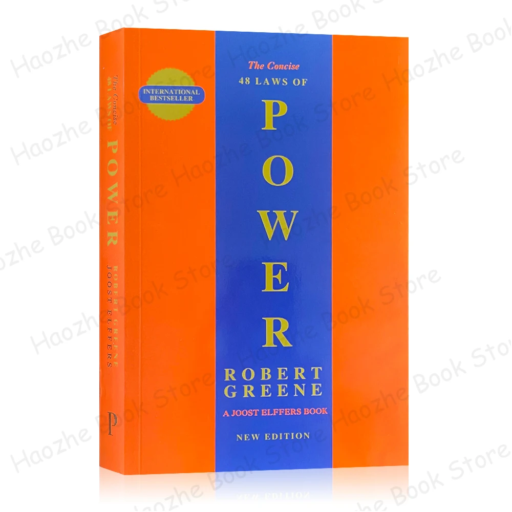 Le 48 leggi concise del potere di Robert Greene Libri inglesi Strategia politica Libro aziendale Libro in brossura