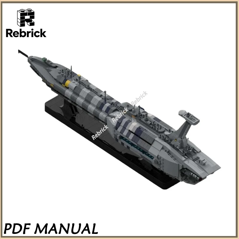 

Конструктор MOC «Космический дредноут»: Набор для сборки межзвездного боевого космического корабля из кирпичиков для любителей хобби и в подарок