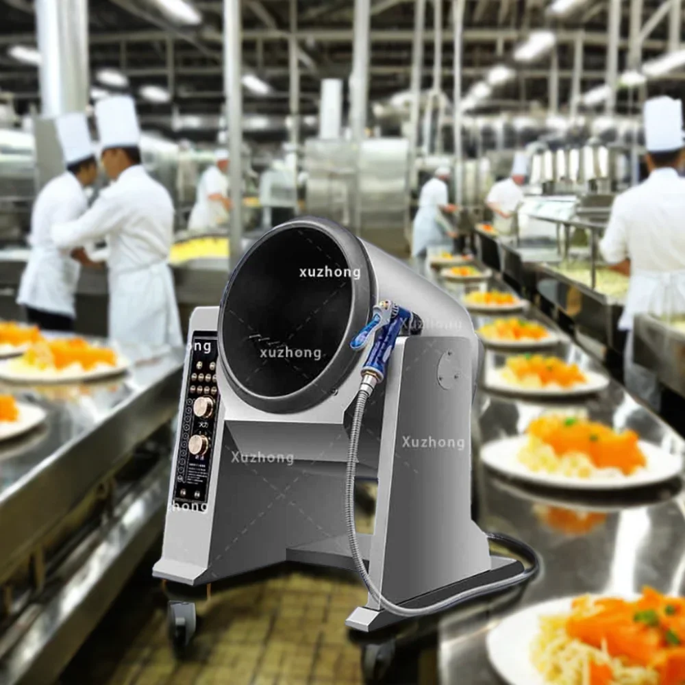 Automatic Cooking Restaurant Kitchen Stir Frying Machine Automatic Stir Fry Machine 	Fried Rice Machine