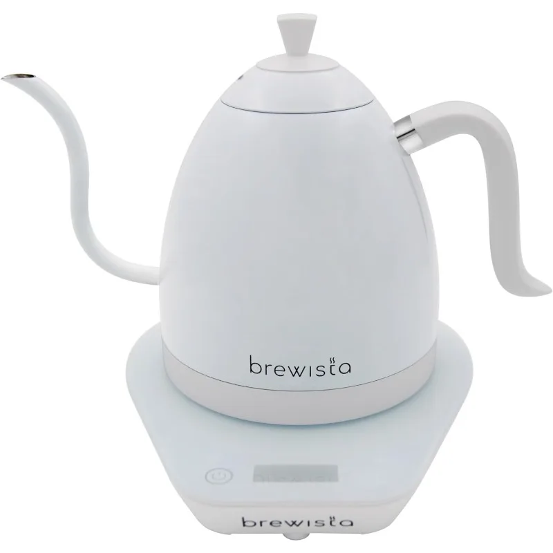 Artisan Electric Gooseneck Kettle, Water Boiler with LCD Panel, Precise Temperature Control, Fast Boiling and Keep Warm Settings