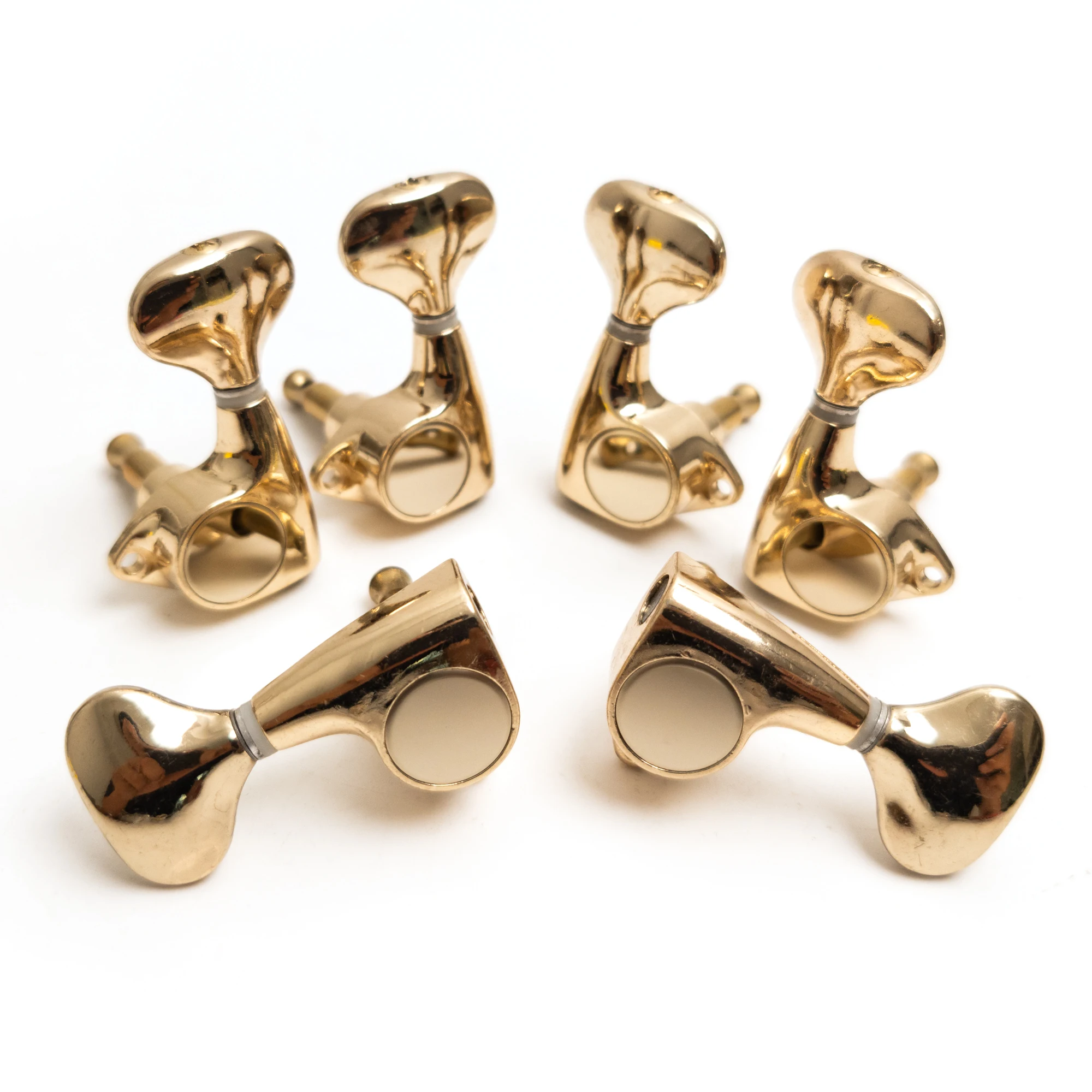 

3L3R Electric Guitar Tuners Set, Gold & Chrome Machine Heads for 3L3R Guitars, Tuning Pegs Keys Replacement Parts