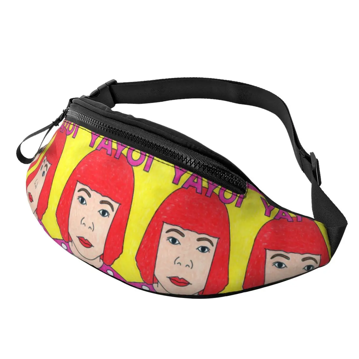 

Yayoi Kusama Abstract Painting Waist Bag for Women Men Crossbody Fanny Pack Running Phone Money Pouch