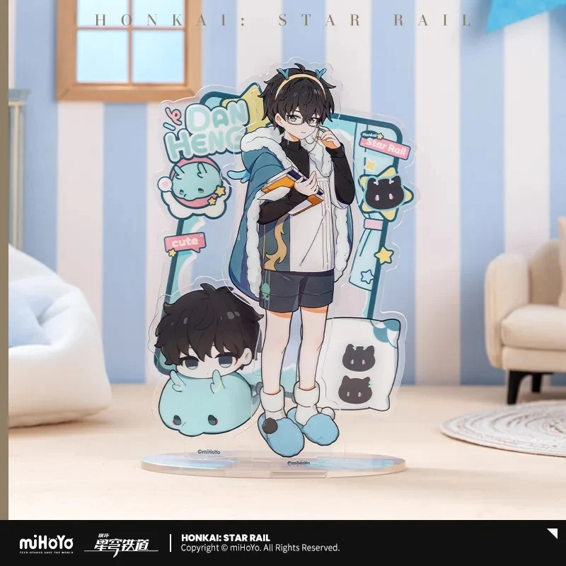 

Официальная игра miHoYo Honkai Star Rail, серия мужского общежития, акриловая доска, Sunday Blade DanHeng, украшение для косплея, подарок на Хэллоуин