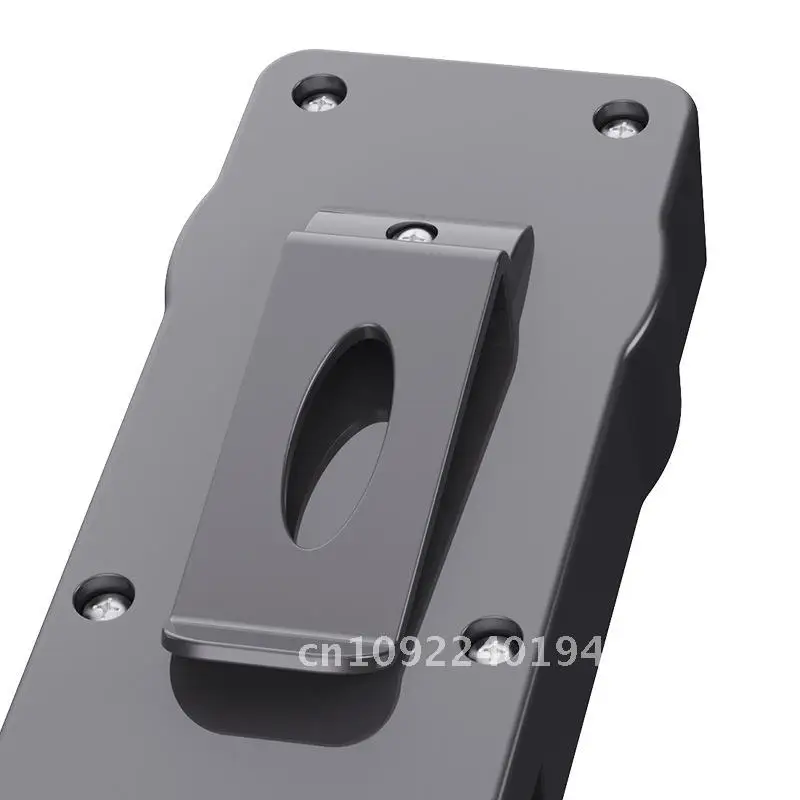 Hoge snelheid draagbare nagellakmachine 35000 RPM oplaadbaar polijstgereedschap voor manicure zwart / zilver