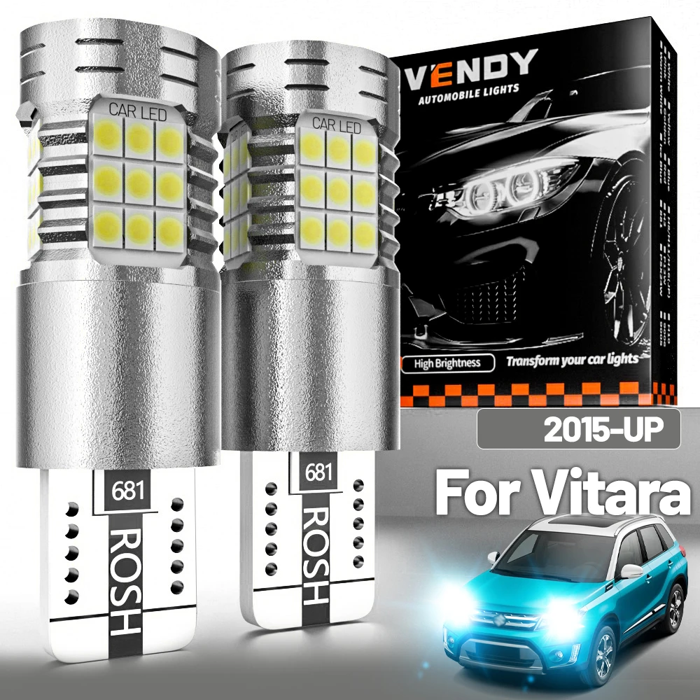 

2pcs LED Parking Light For Suzuki Vitara 2015-2020 Clearance Lamp 2016 2017 2018 2019 Canbus Accessories