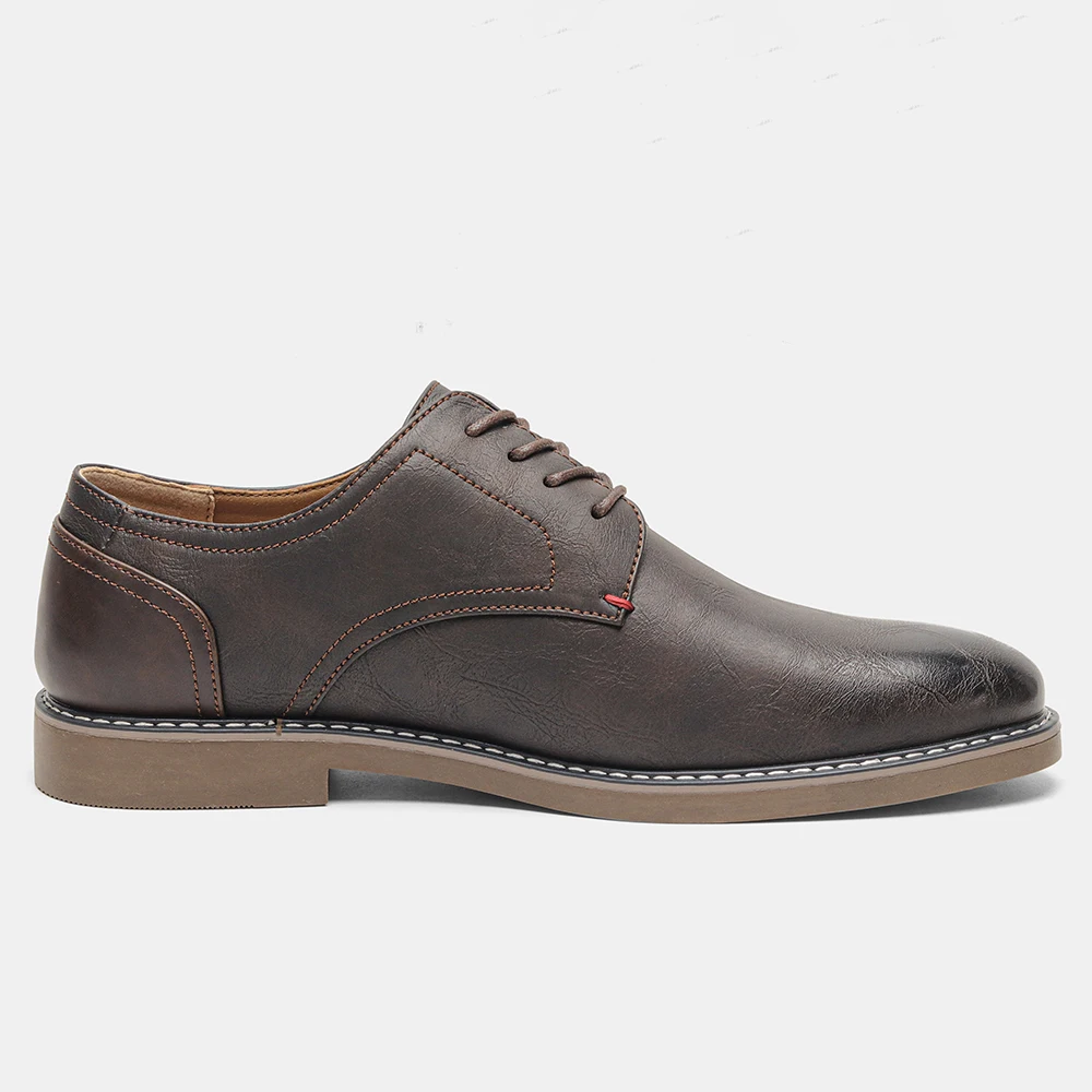 Herrenschuhe Derby-Schuhe für Männer Business-Büro-Stil Herrenschuhe Büroschuhe Formeller Stil Anzugschuhe – Detail 10