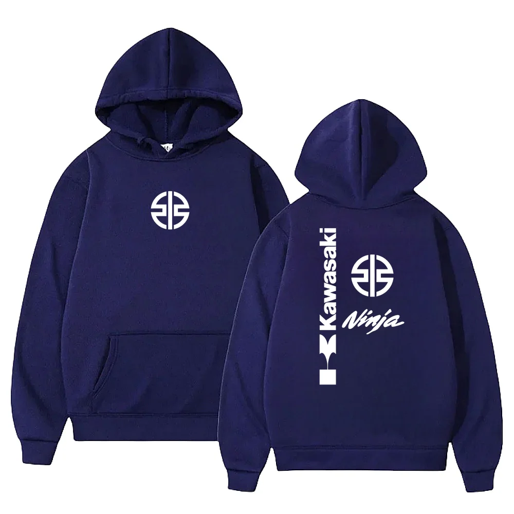 

Kawasaki Racing team wool hoodie, men's women's printed sportswear, suitable for casual sportswear in spring, autumn, winter
