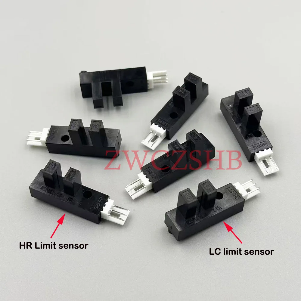 4PCS Inkjet Printer LC HR Limit Switch Origin Sensor For Mimaki Allwin Xuli Galaxy F Shape Home Position Sensor TX800 XP600 DX5