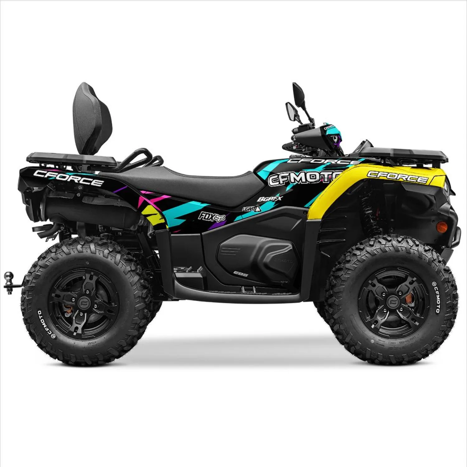 Body Fairing Sticker Decals Protective Quads / Atv 4x4 Full Graphic Kit For CFMOTO CFORCE 400+450+500+520 2022-2026  Design-19