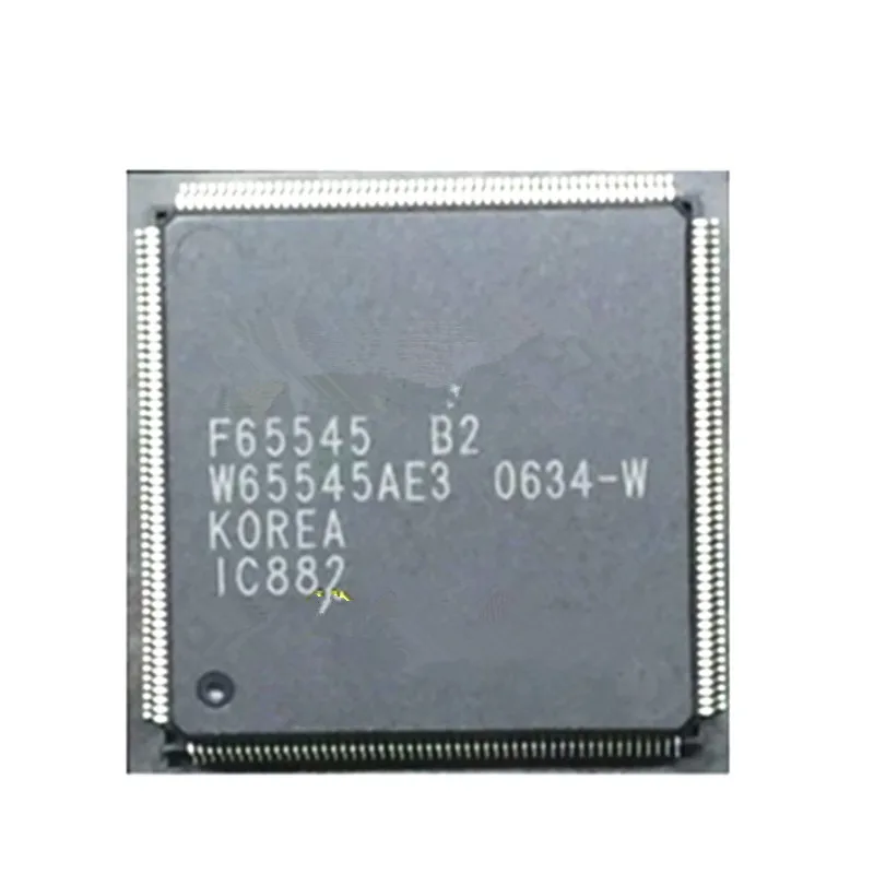 

1PCS 100%New Chips F65545 B2 F65545B2 W65545AE3 packaged QFP-208 microcontroller chip