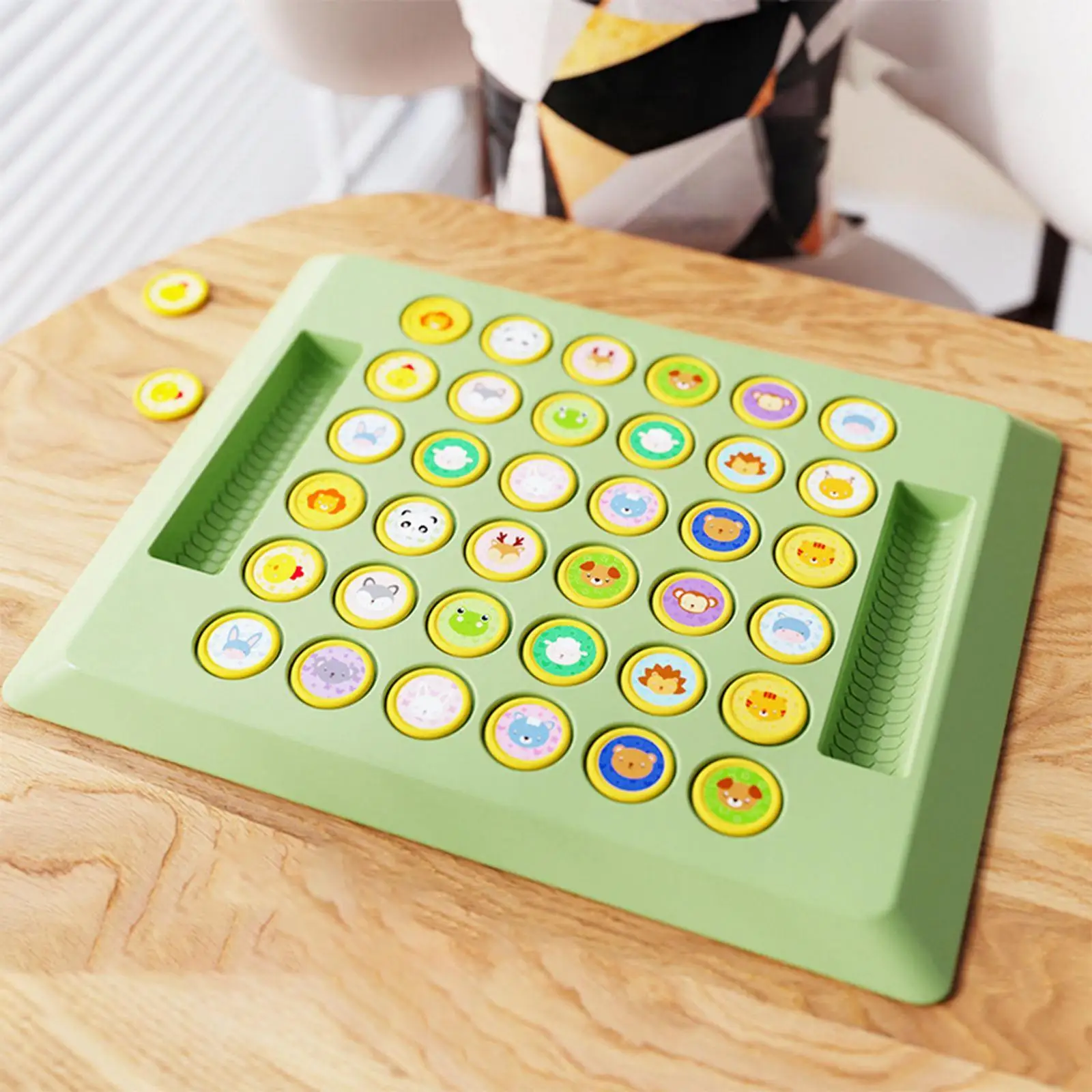 

Настольная игра в шахматы с изображением животных для сбора детского сада и дошкольников