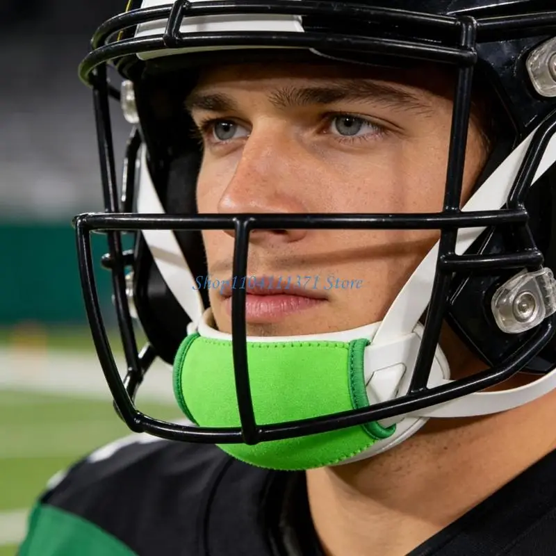 

P9FC Football Chin Pad Helmets Chin Pad Stabilizing Device Reducing Shifts