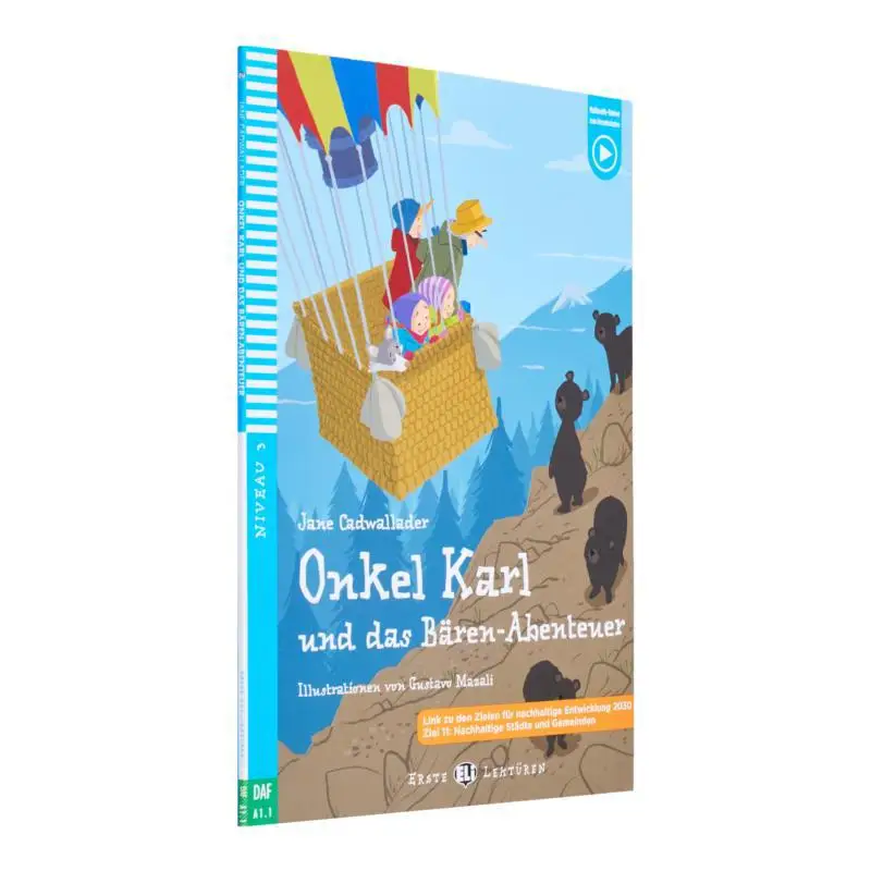

ELI Young Readers German A1 Onkel Karl Und Das BarenAbenteuer Эдиночная группа ЭЛИ Издательская группа ЭЛИ 9788853634900 Книга
