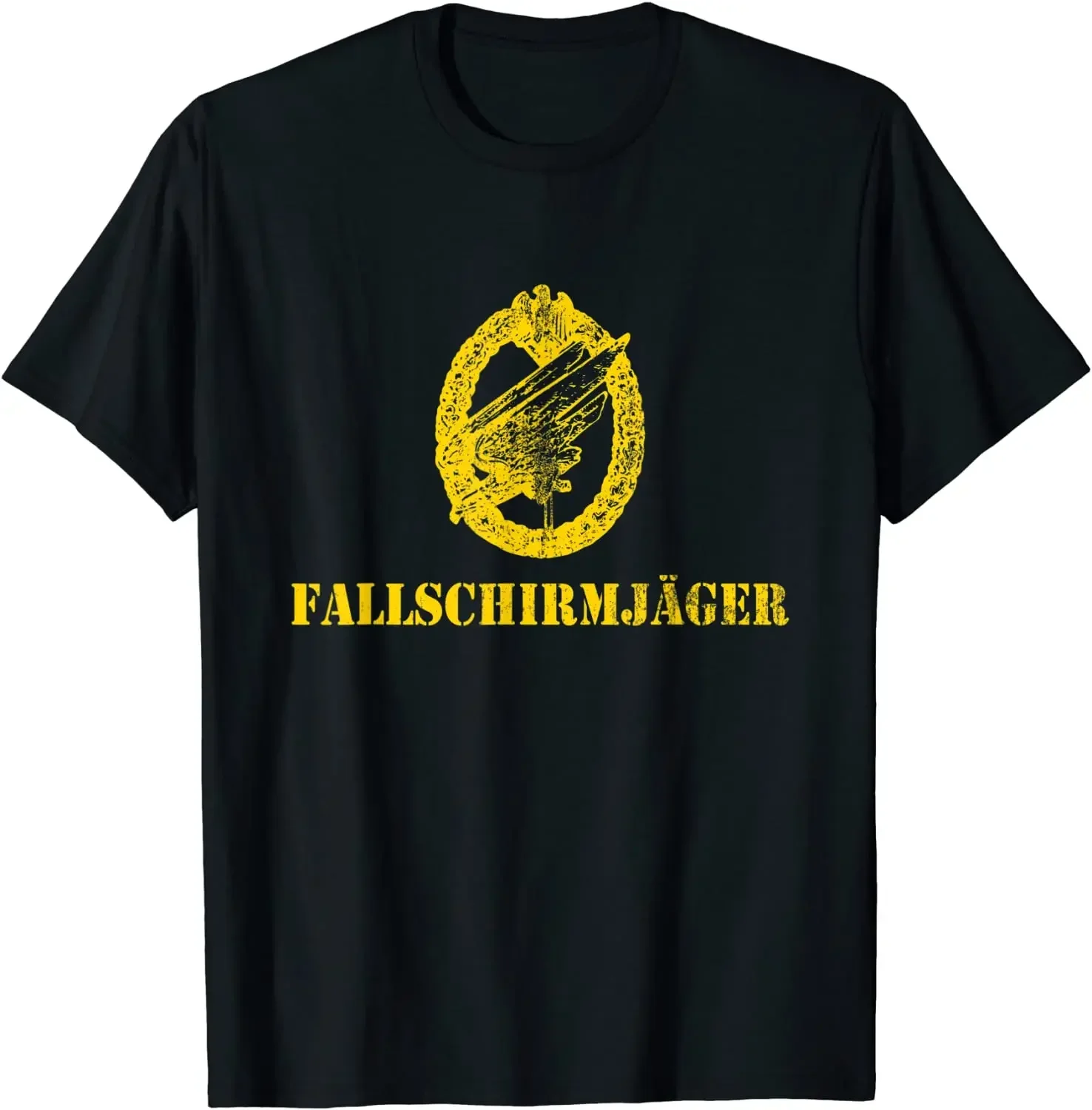 WW2 German Paratrooper Airborne Fallschirmjager T-shirt Short Sleeve Casual Cotton O-Neck Summer Tees