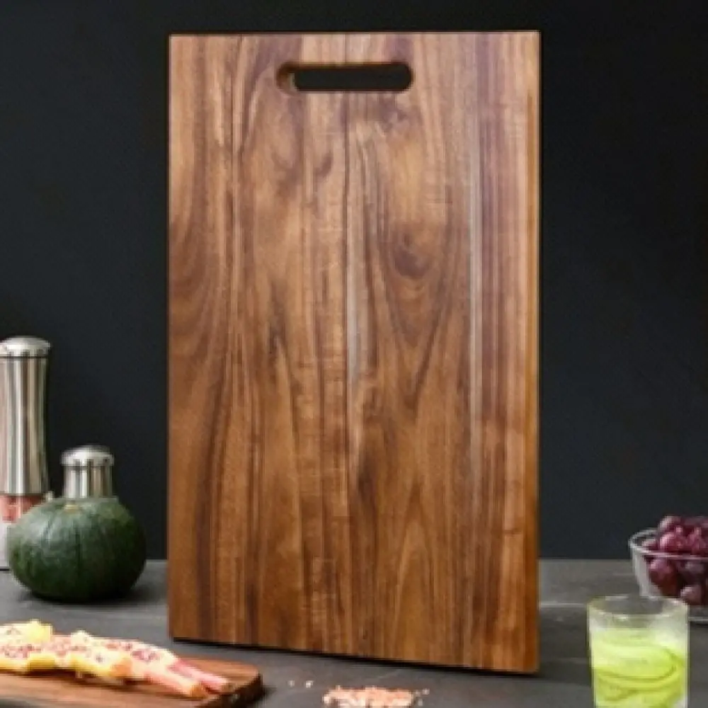 Handmade Walnut Wood Cutting Board For Kitchen Steak Sushi Bread Serving Tray Natural Solid Wood Decorative Food Platter