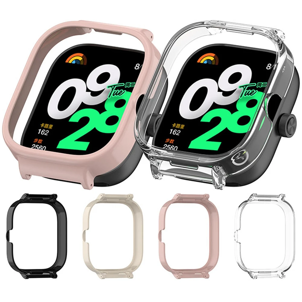 Half-wrapped Watch Case (Opening 20MM) with Lug Ear Watch Shell Protective Accessories for Redmi Watch4