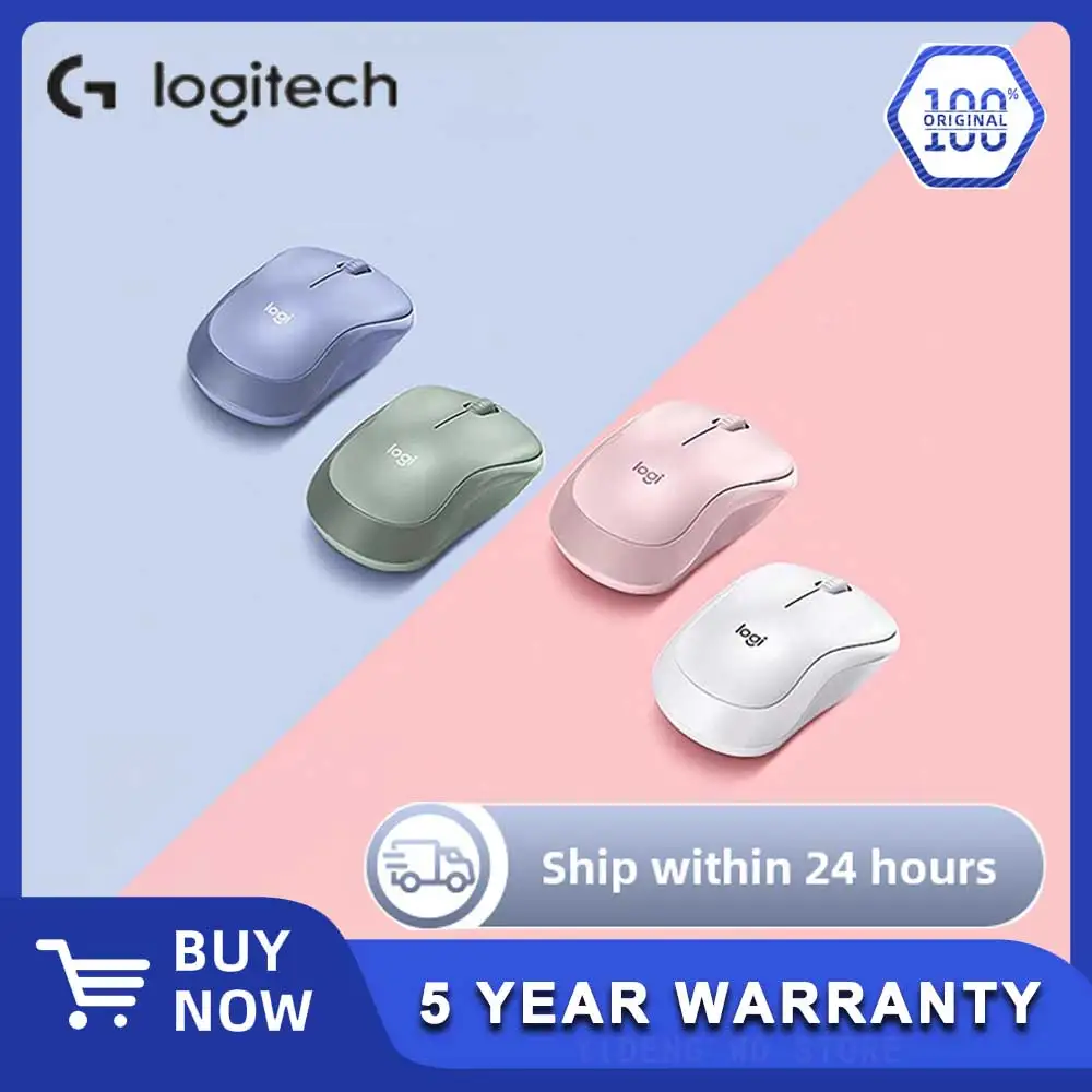

Logitech M221 Silent 2.4GHz Wireless Silent Computer Mouse Bluetooth Ergonomic Optical Portable Mini Mouse