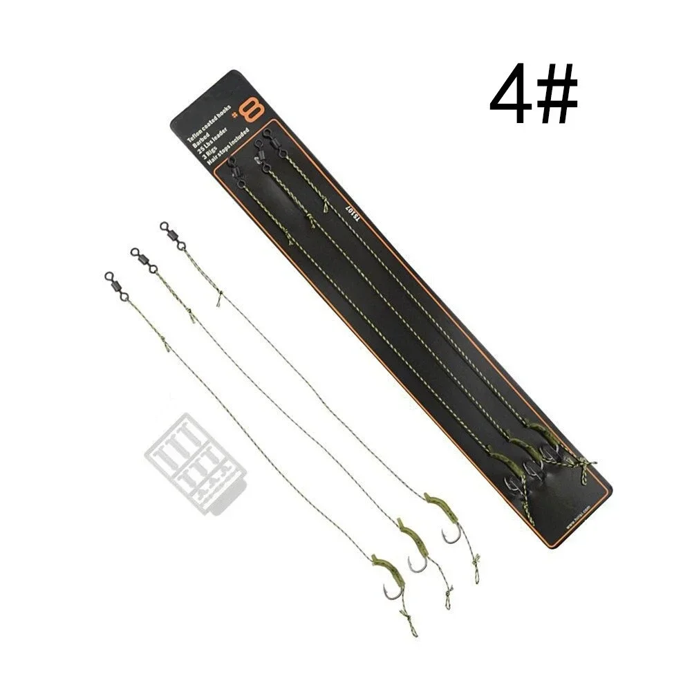 Angling Equipment Carp Fishing Carp Fishing Rigs Fishing Equipment Stainless Steel Material Swivel Feature Pellets Usage