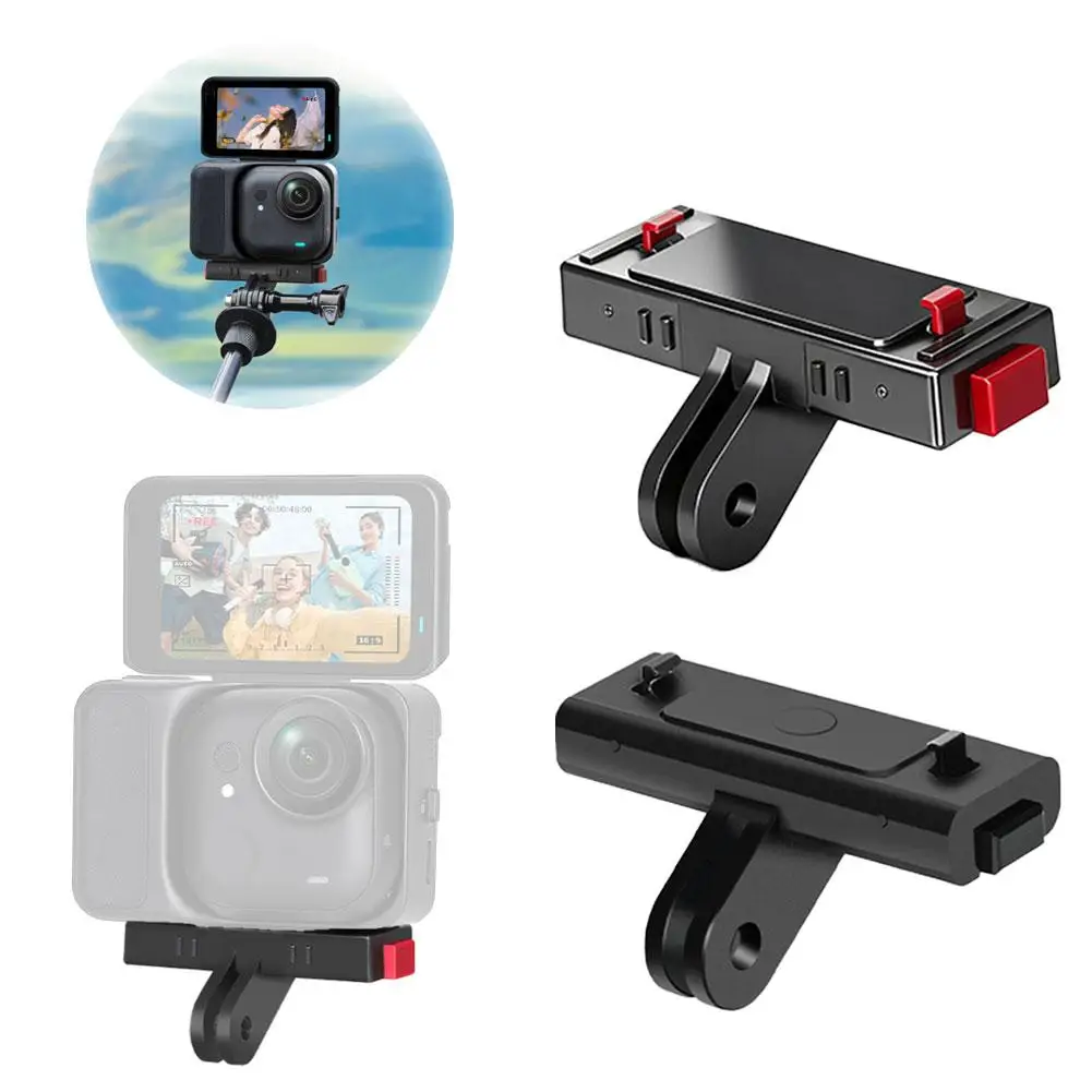 Magnetic Quick Release Adapter Mount Bracket Expansion Base Holder for Insta360 GO Ultra Sports Camera Accessories V5R3